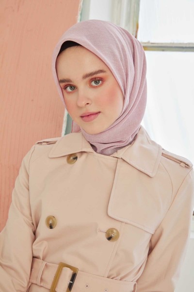 Gri Pamuklu Şal