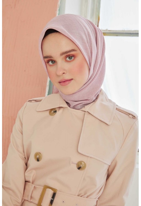 Gri Pamuklu Şal